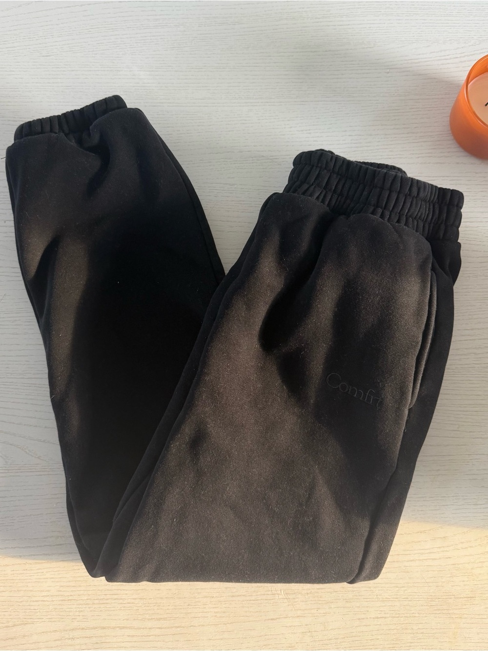 Comfrt Black Sweat Pant Jogger